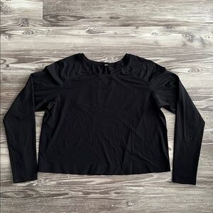 Lululemon Another Lap Strong Long Sleeve Black